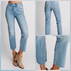 Levi's Wedgie Fit High Rise Straight Leg Jeans